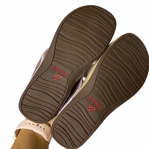 Vionic Naples Platform Champagne Gem Sandal - Picture 4 of 7